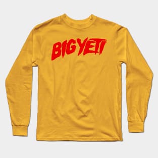 Kansas City Big Yeti Long Sleeve T-Shirt